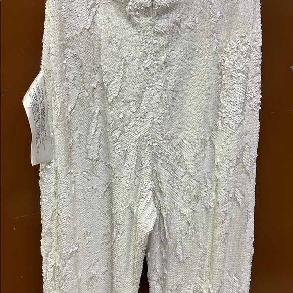 Dress the Population Andy Sequin Strapless Jumpsuit Size XL - Picture 9 of 13